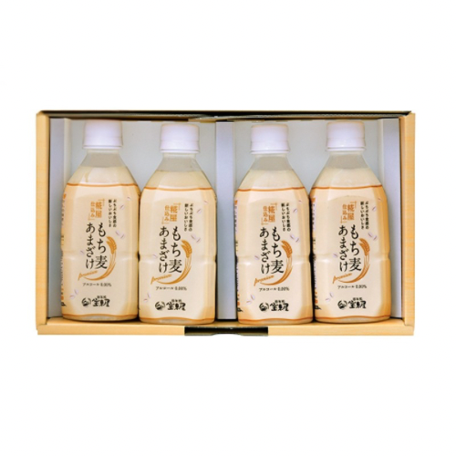もち麦あまざけ4本入りギフトセット*