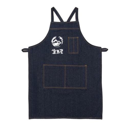 宝来屋ロゴ入りエプロン